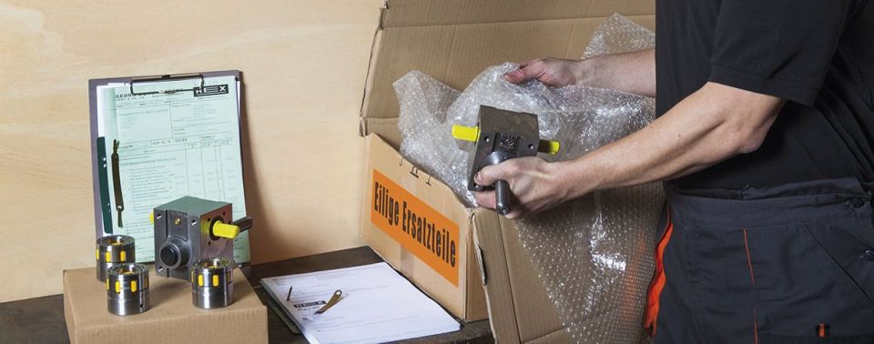 Ersatzteilservice, Wartung und Reparatur