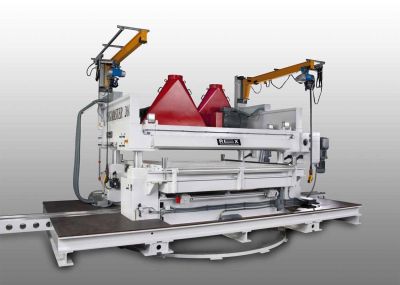 BIG<i>MASTER</i> wide planer with crane