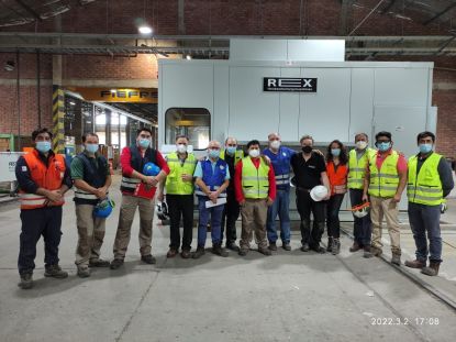 Assembly in Chile finished